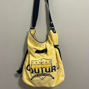 Y2K Yellow‎ Juicy Couture Velour Bag
